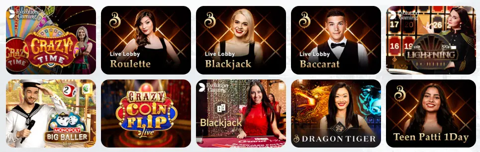 Giochi da casinò dal vivo TOMBOLA CASINO