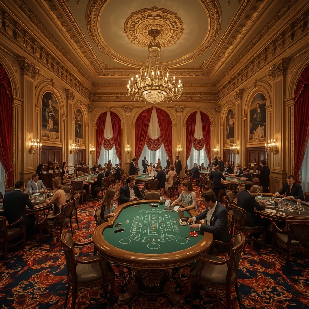 Il casinò e la bandiera italiana TOMBOLA CASINO
